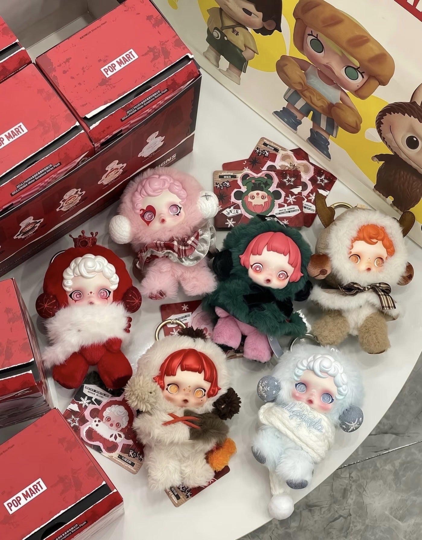 【Sale】SKULLPANDA-V1 Winter Symphony Series Plush