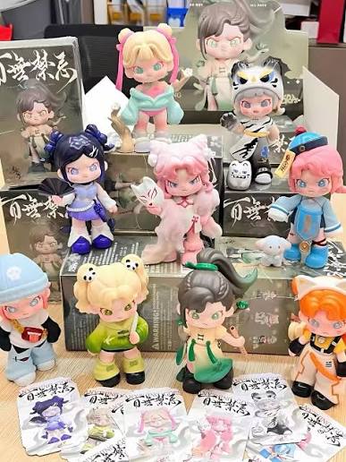 Blind box figure .