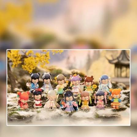Blind box figure .