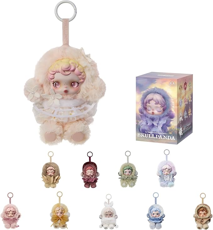 SKULLPANDA-V2 L'impressionnisme Series Plush Doll Blind Box