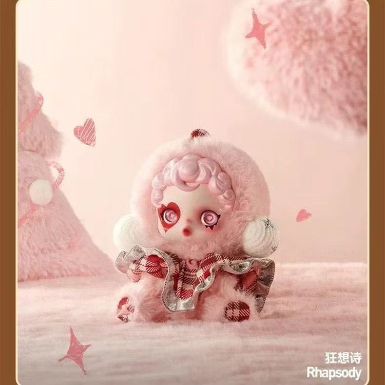 【Sale】SKULLPANDA-V1 Winter Symphony Series Plush