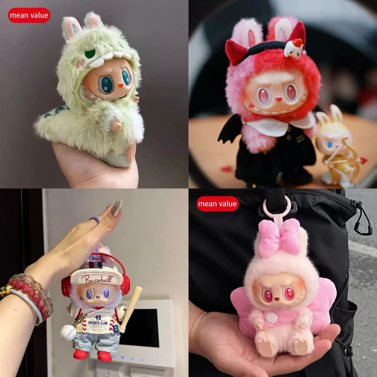 Dress Up Labubu V3 THE MONSTERS Big into Energy Series-Vinyl Plush Pendant Blind Box