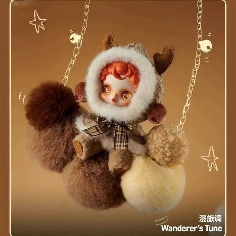 【Sale】SKULLPANDA-V1 Winter Symphony Series Plush