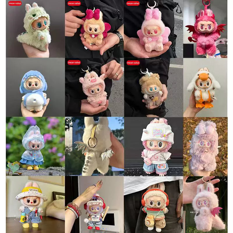 Dress Up Labubu V3 THE MONSTERS Big into Energy Series-Vinyl Plush Pendant Blind Box