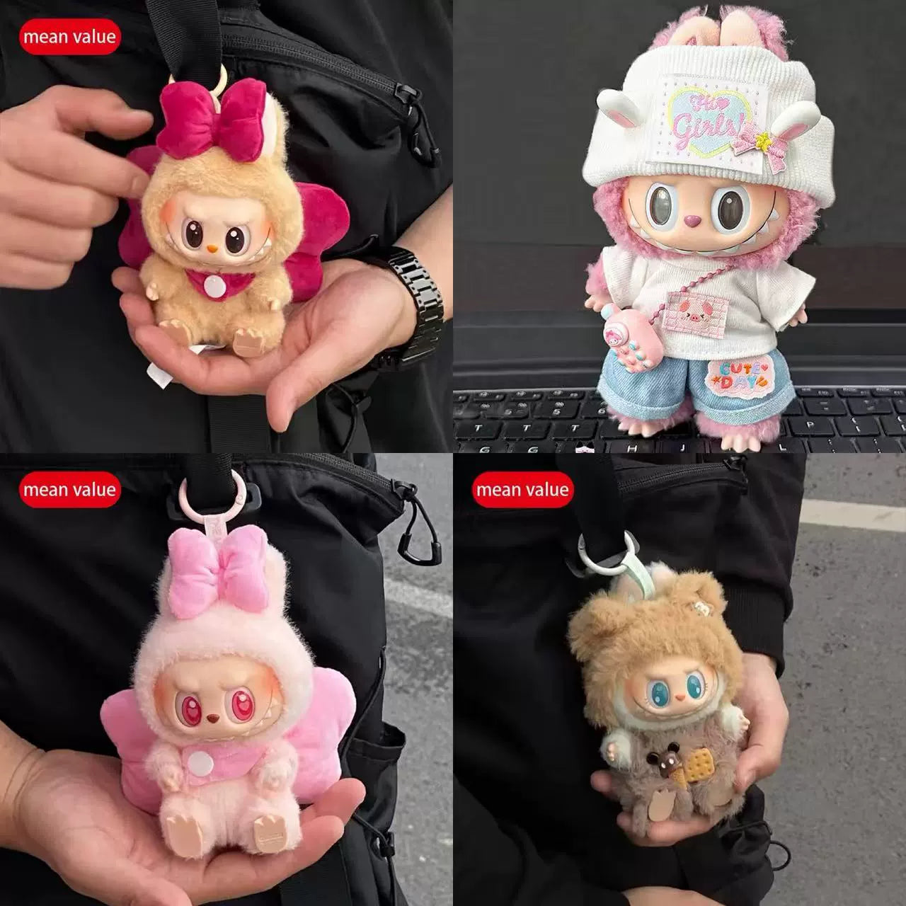 Dress Up Labubu V3 THE MONSTERS Big into Energy Series-Vinyl Plush Pendant Blind Box