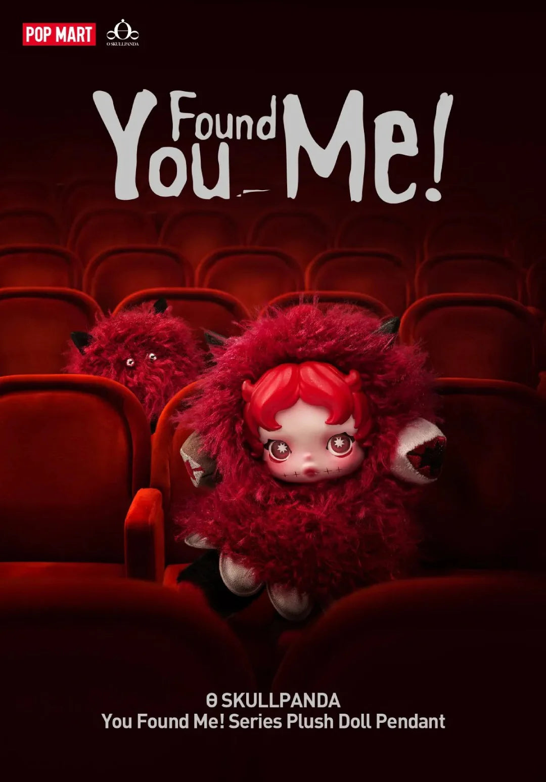 SKULLPANDA You Found Me! Series Plush Doll Pendant Blind Box