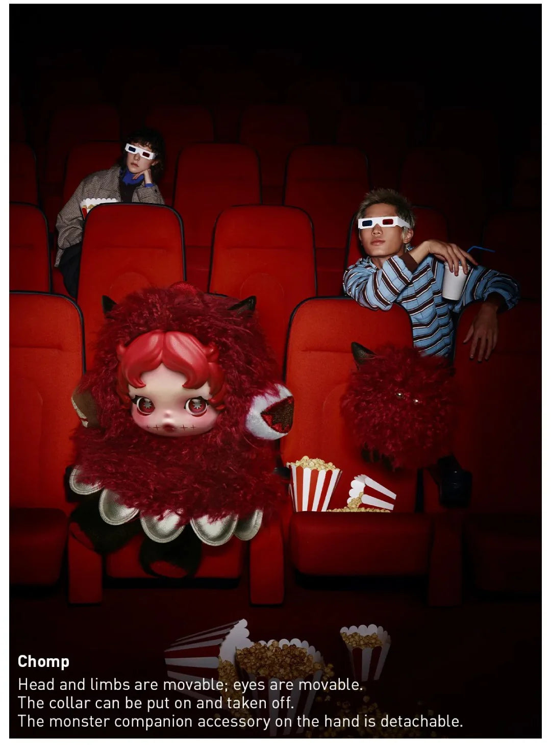 SKULLPANDA You Found Me! Series Plush Doll Pendant Blind Box